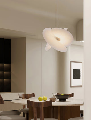 Whirl Suspension Lampe en Tissu Moderne