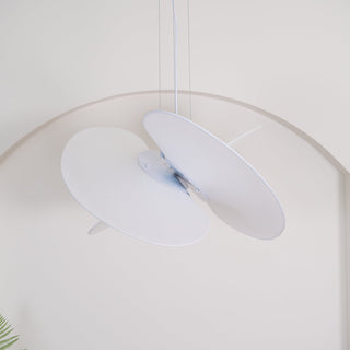 Whirl Suspension Lampe en Tissu Moderne