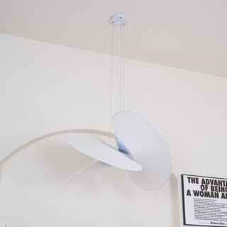 Whirl Suspension Lampe en Tissu Moderne