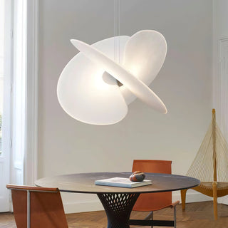 Whirl Suspension Lampe en Tissu Moderne