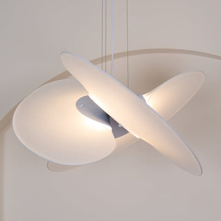 Whirl Suspension Lampe en Tissu Moderne