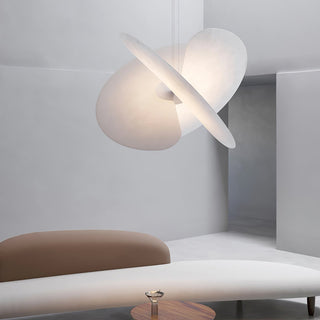 Whirl Suspension Lampe en Tissu Moderne