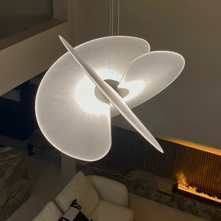 Whirl Suspension Lampe en Tissu Moderne