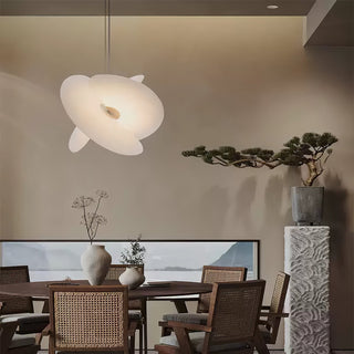Whirl Suspension Lampe en Tissu Moderne