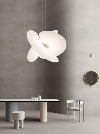 Whirl Suspension Lampe en Tissu Moderne