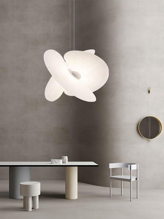 Whirl Suspension Lampe en Tissu Moderne