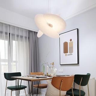 Whirl Suspension Lampe en Tissu Moderne