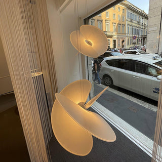 Whirl Suspension Lampe en Tissu Moderne