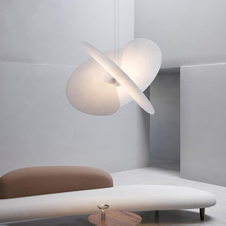 Whirl Suspension Lampe en Tissu Moderne