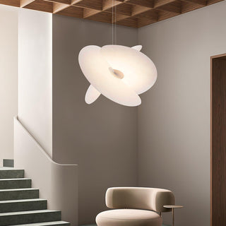 Whirl Suspension Lampe en Tissu Moderne
