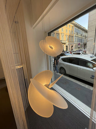 Whirl Suspension Lampe en Tissu Moderne