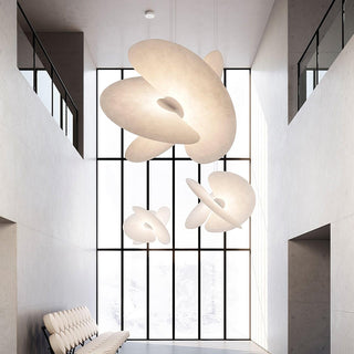 Whirl Suspension Lampe en Tissu Moderne