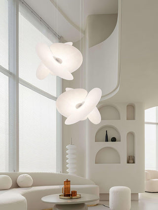 Whirl Suspension Lampe en Tissu Moderne