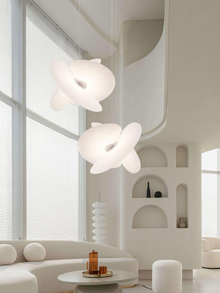 Whirl Suspension Lampe en Tissu Moderne