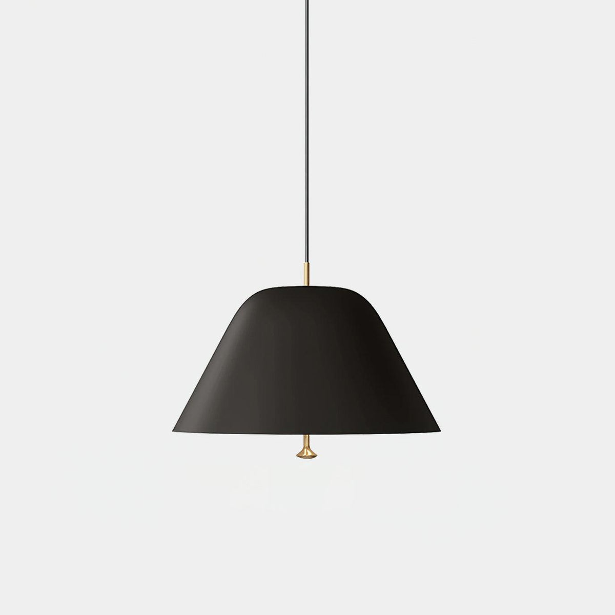 Pendant Lamp Modern Metal Shade in Green and White Minimalist-Neutral Decor