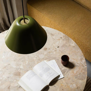 Solara Suspension en Verre Cloche Laiton Minimaliste