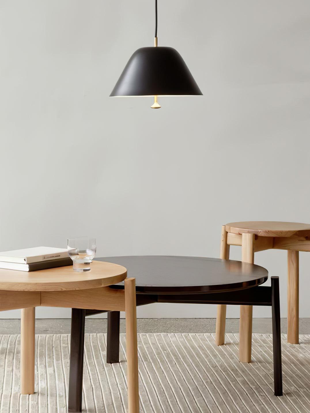 Joreris Suspension en Verre Cloche Laiton Minimaliste