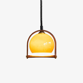 Cesilarae Premium Nordic Art Verre Bois Suspension