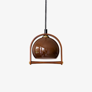 Cesilarae Premium Nordic Art Verre Bois Suspension