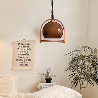 Cesilarae Premium Nordic Art Verre Bois Suspension