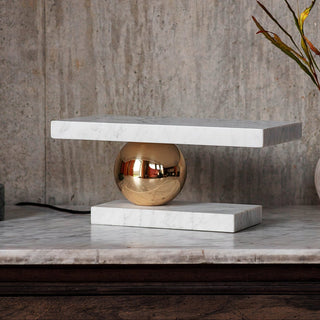 Andrew Modern Marble Table Lamp-Neutral Decor
