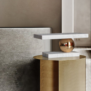 Andrew Modern Marble Table Lamp-Neutral Decor