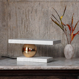 Andrew Modern Marble Table Lamp-Neutral Decor