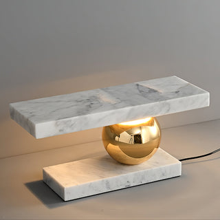 Andrew Modern Marble Table Lamp-Neutral Decor