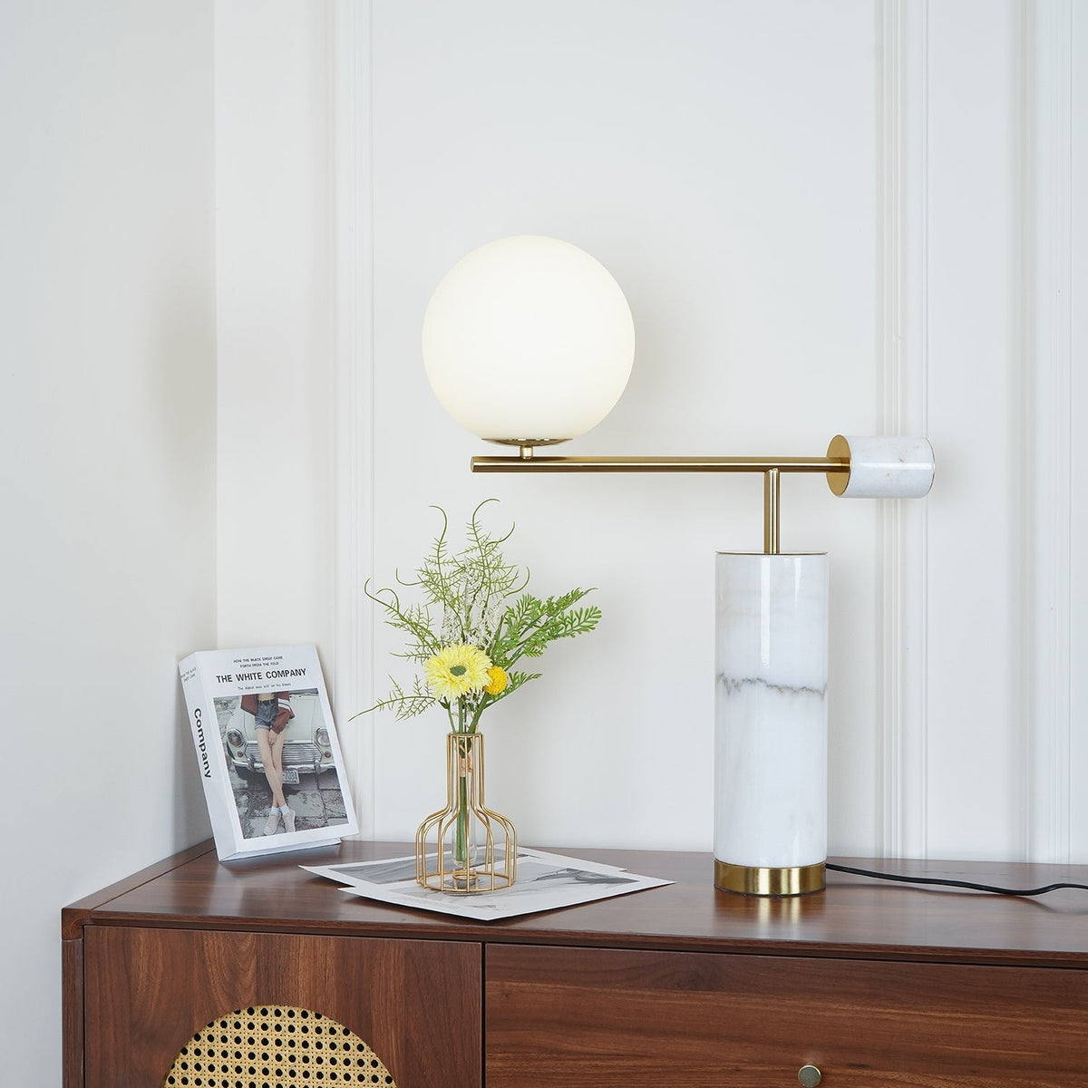 Vathayre Lampe de Table en Marbre Minimaliste