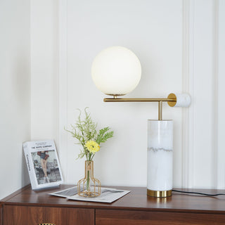 Vathayre Lampe de Table en Marbre Minimaliste
