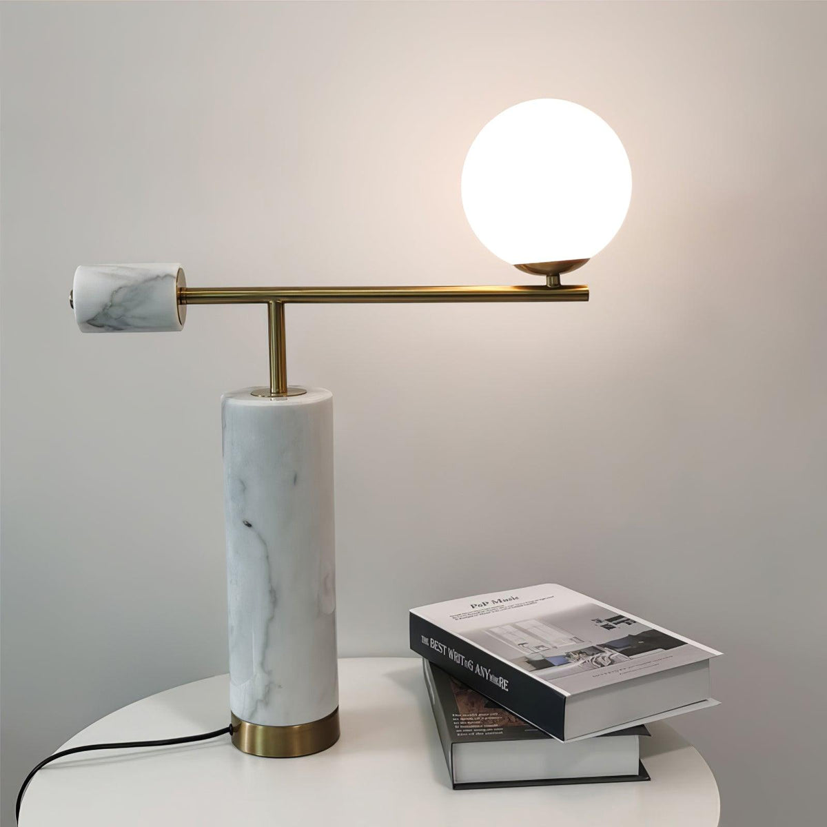 Vathayre Lampe de Table en Marbre Minimaliste