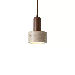 Ilshaa Suspension Minimaliste en Travertin