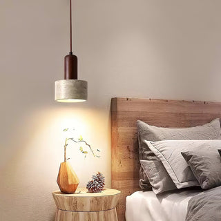 Ilshaa Suspension Minimaliste en Travertin