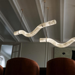 Suspension Alabâtre Minimaliste Premium Élégance Errina