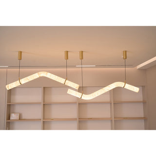 Suspension Alabâtre Minimaliste Premium Élégance Errina