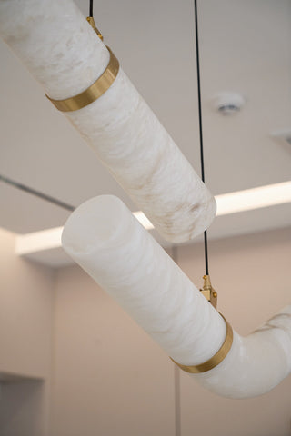 Suspension Alabâtre Minimaliste Premium Élégance Errina
