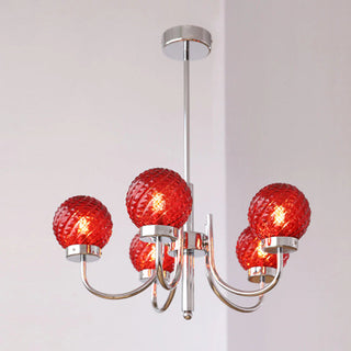 Valentina LED Suspension Métal Verre Cuisine Chambre à Coucher