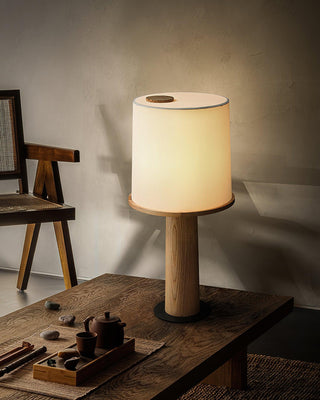Jennifer Modern Wood Table Lamp-Neutral Decor