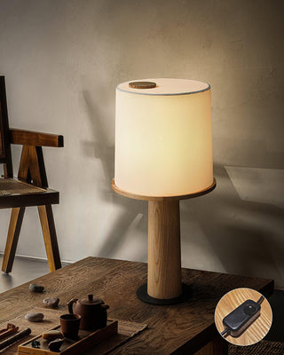Jennifer Modern Wood Table Lamp-Neutral Decor