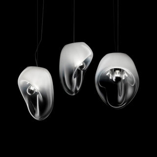 Suspension en Verre Noir Moderne Minimaliste Lymara