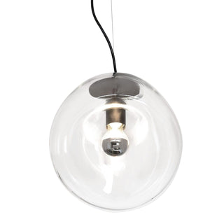 Suspension en Verre Noir Moderne Minimaliste Lymara