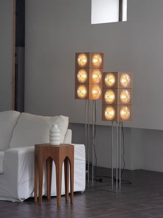 Avraearae Lampadaire Modulaire en Bois