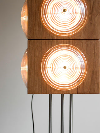 Avraearae Lampadaire Modulaire en Bois