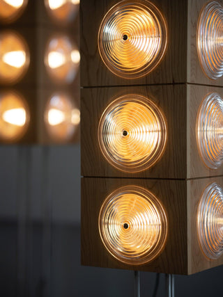 Avraearae Lampadaire Modulaire en Bois