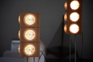 Avraearae Lampadaire Modulaire en Bois
