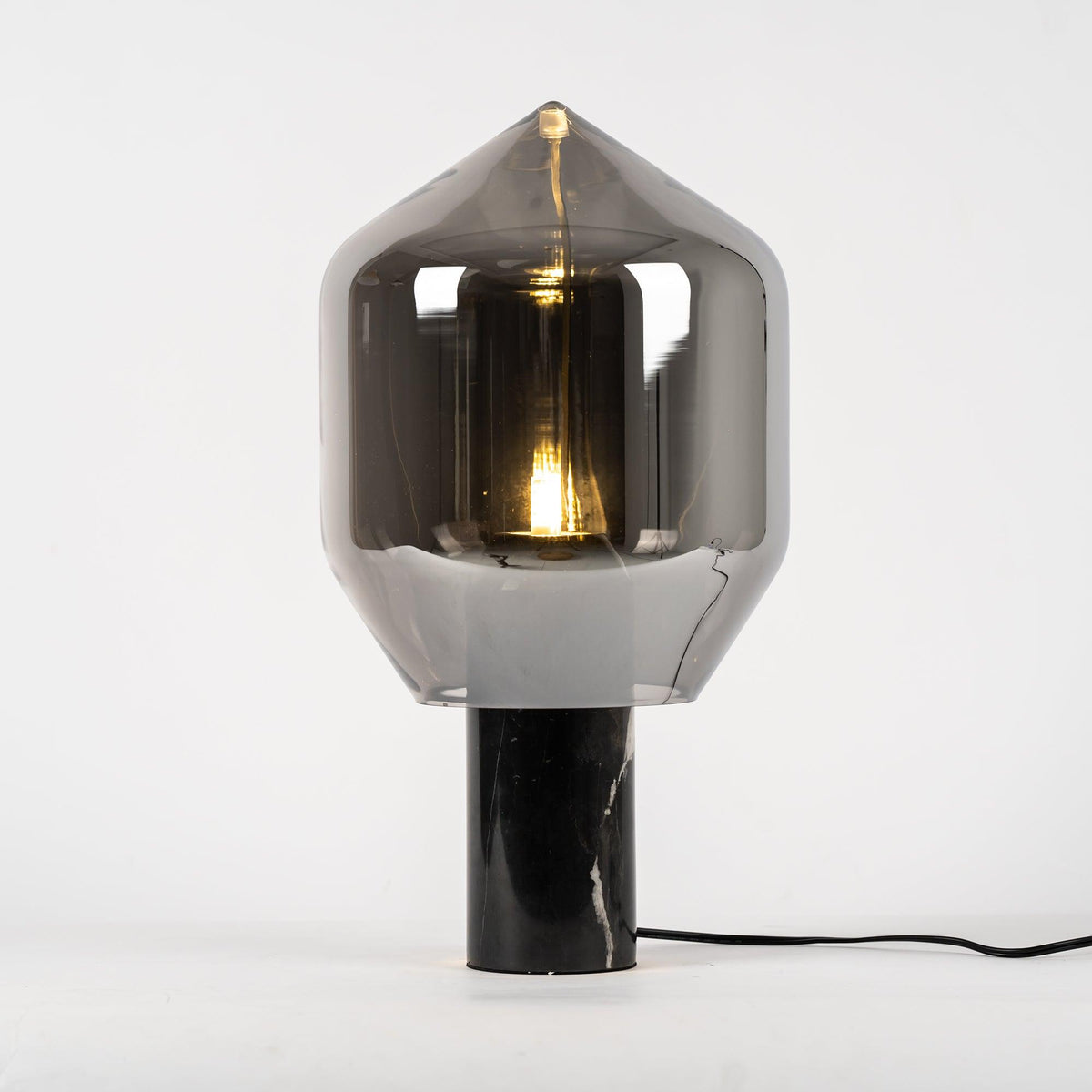 Vihls Lampe de Table Moderne en Marbre