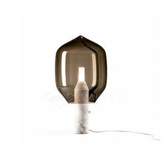 Vihls Lampe de Table Moderne en Marbre