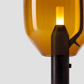 Vihls Lampe de Table Moderne en Marbre