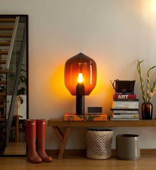 Vihls Lampe de Table Moderne en Marbre