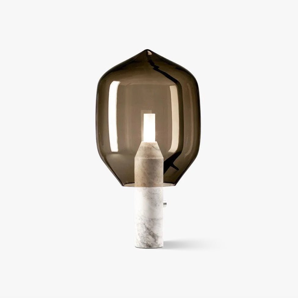Vihls Lampe de Table Moderne en Marbre